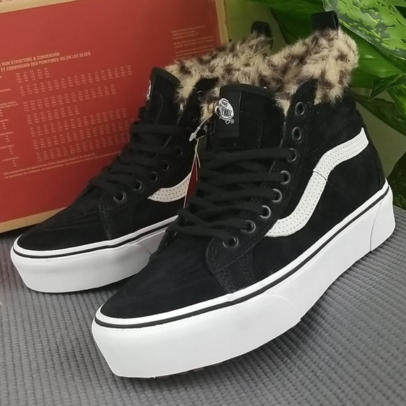 Vans Shoes - Vans SK8-Hi Platform All-Weather MTE Blk/L…